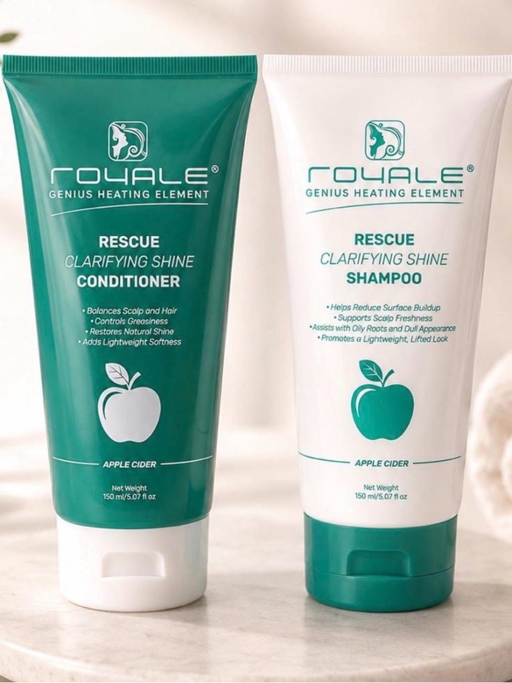 Rescue Clarifying Shine Shampoo - Green (Apple Cider)